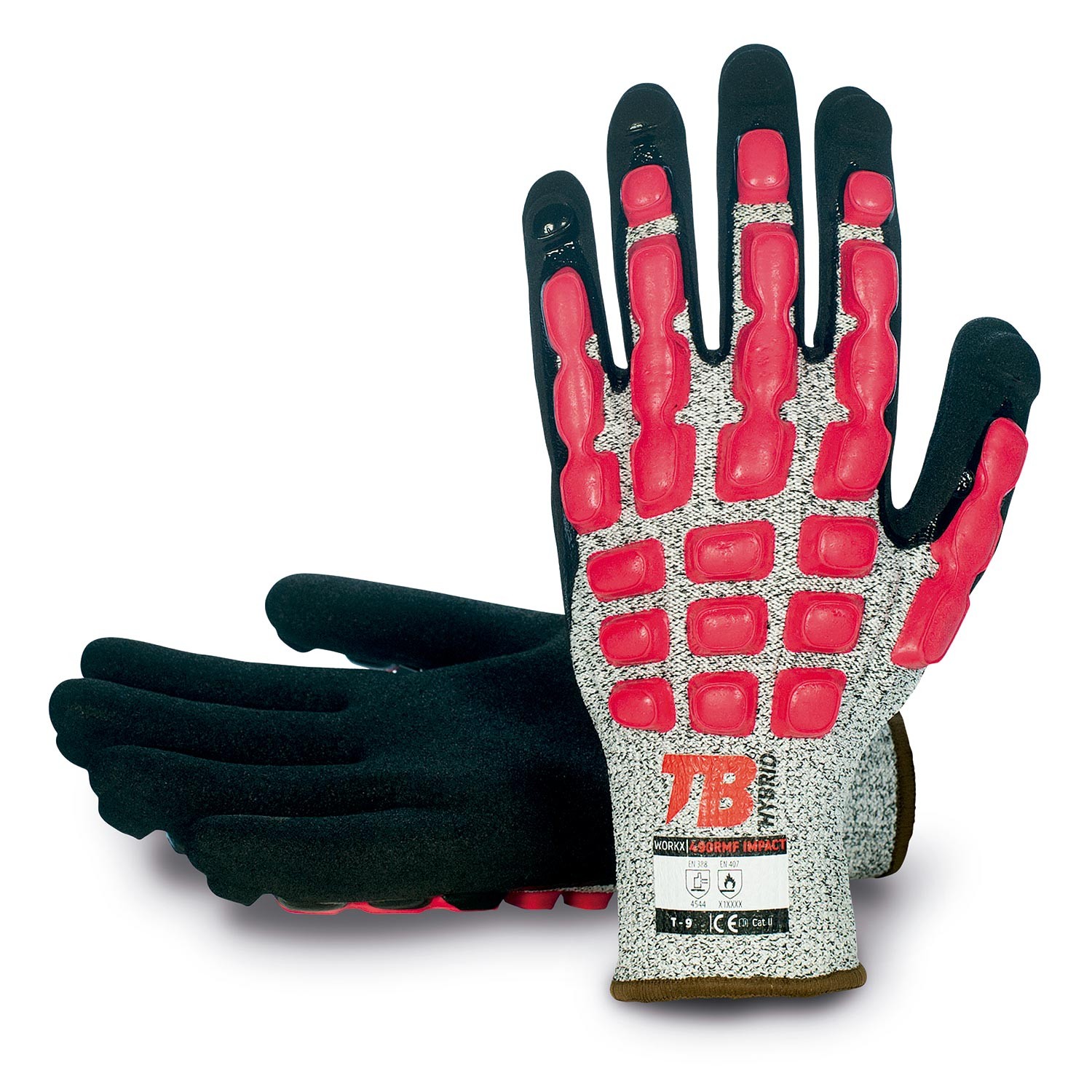  G & F Products 1519 - 120 pares de guantes de trabajo para  hombre con revestimiento de micro espuma, guantes de jardín con textura de  agarre - guante de trabajo para