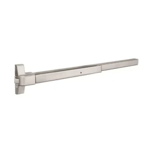 CHAPA PARA PUERTA DE EMERGENCIA DE UNA HOJA BARRA DE PÁNICO HORIZONTAL