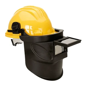 CARETA DE SOLDADURA CON CASCO Y LENTE ABATIBLE
