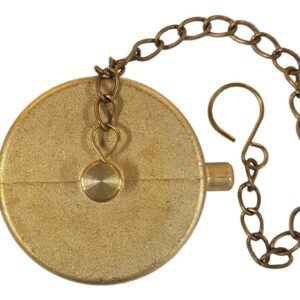 TAPÓN HEMBRA DE BRONCE CON CADENA