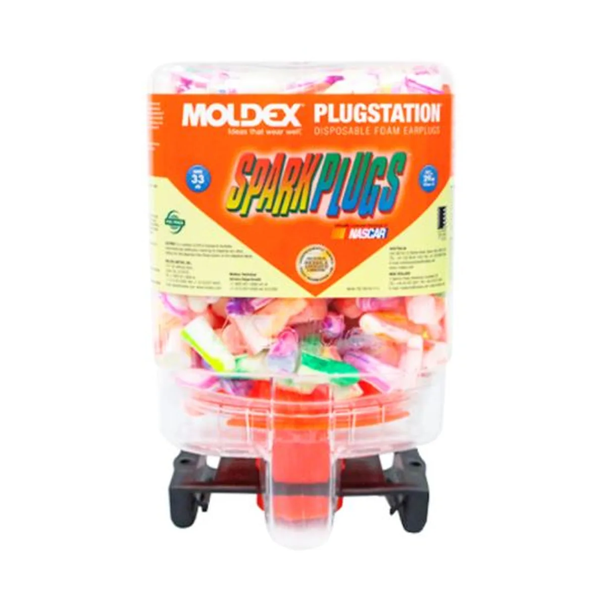 DISPENSADOR DE TAPONES DE OIDOS DESECHABLE SPARKPLUGS