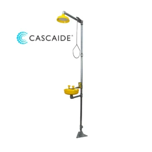 Ducha y lavaojos de emergencia combinados Cascaide®