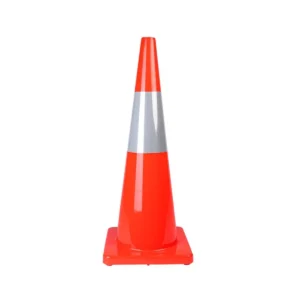 CONO FLEXIBLE DE PVC 1.5KG PARA SEÑALIZACIÓN VIAL