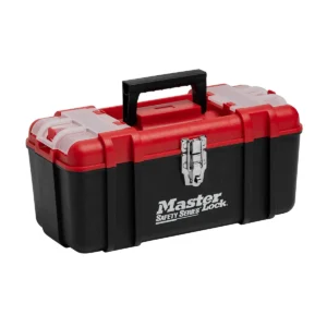 CAJA PLÁSTICA PORTÁTIL PARA EQUIPO DE BLOQUEO